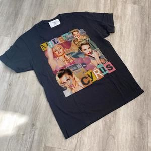 Miley Cyrus Black T-Shirt